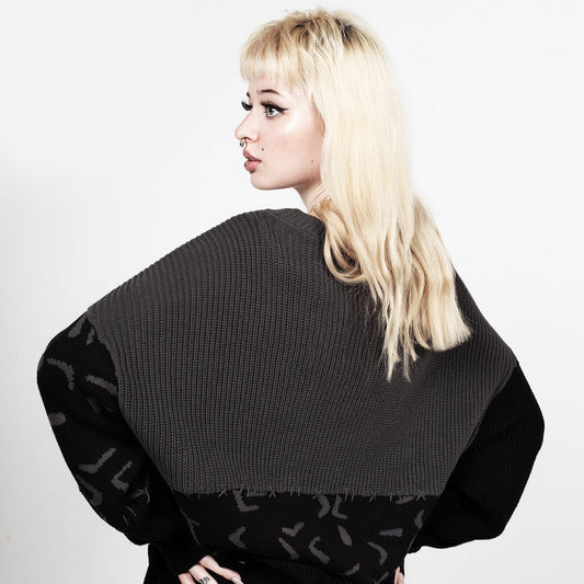 Abstract Longline Jumper
